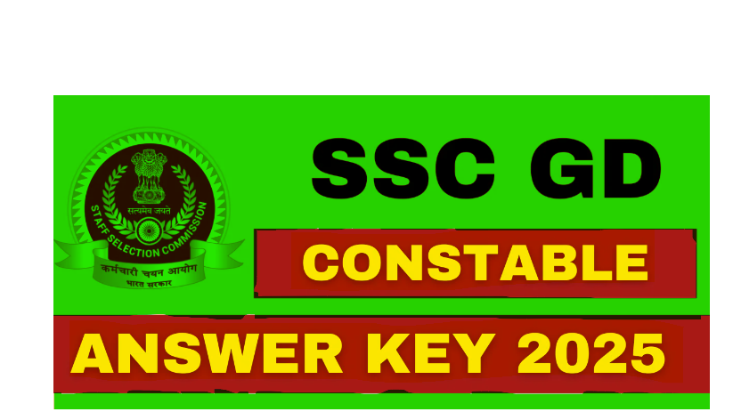 SSC GD Answer Key 2025