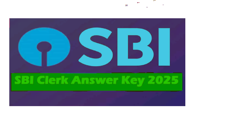 SBI Clerk Answer Key 2025