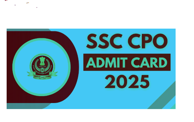 SSC CPO Paper 2 Admit Card 2025